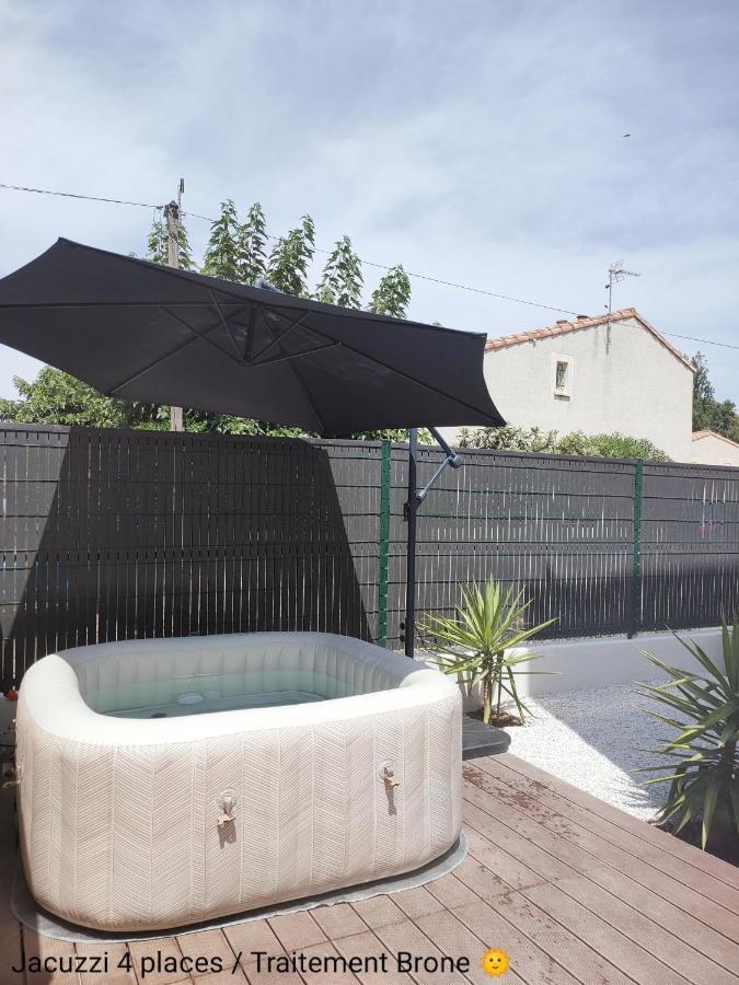 La Villa Yucca Vias Plage - 300M Plage Et Centre Εξωτερικό φωτογραφία